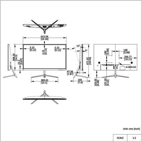 MONITOR 27" HIKVISION DS-D5027F3-2P2
