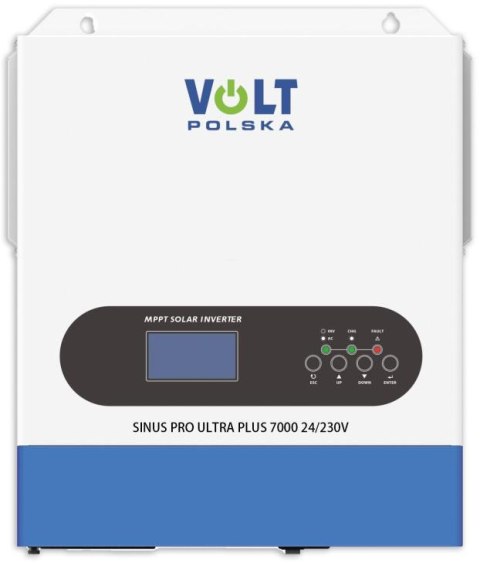 Przetwornica Inwerter solarny Volt Polska SinusPro ULTRA PLUS 7000 24/230V (3500/7000W) Wi-Fi + 100A