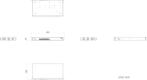 Switch router Hikvision DS-3WG507G-SI