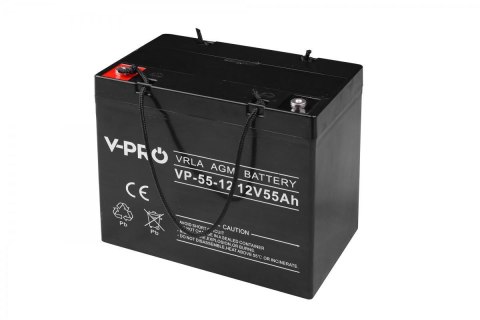 Akumulator VOLT POLSKA AGM VPRO 12V 55Ah