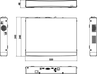 Rejestrator IP Hikvision DS-7616NXI-K1 D PL