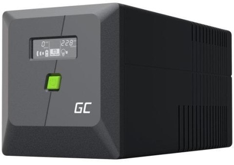 UPS ZASILACZ AWARYJNY Greencell PowerProof 1000VA 700W LCD CZYSTA SINUSOIDA