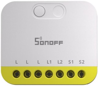 Dwukanałowy mini przełącznik bez N Sonoff MINI-ZB2GS-L ZigBee
