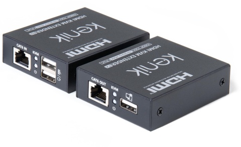 Extender HDMI Kenik KG-EX70HDMI-P/U/4K3 wideo + myszka po skrętce