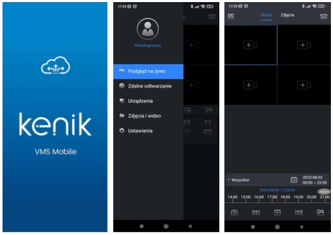 Monitor wideodomofonu KENIK KG-M317W