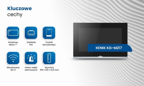 Monitor wideodomofonu KENIK KG-M317