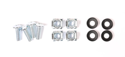 Organizer kabli 1U poziomy metalowy z przepustem szczotkowym OGF-MRB GETFORT