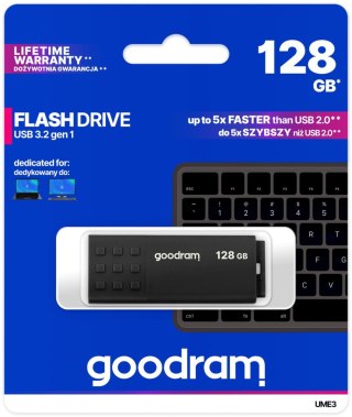 Pendrive Goodram UME3 128GB USB 3.0 Czarny