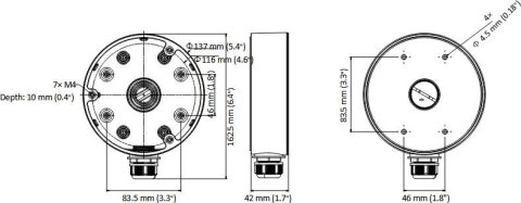 ADAPTER HIKVISION DS-1280ZJ-DM21