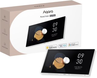 Aqara Panel Hub S1 Plus EU Biały | Panel kontrolny Smart Home | Wi-Fi, Bluetooth, Zigbee