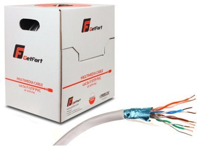 KABEL SKRĘTKA GETFORT PREMIUM CAT.5E F/UTP PVC 500m