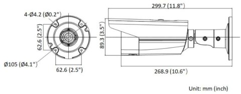 KAMERA IP HIKVISION DS-2CD2T43G2-2LI(2.8mm) PL