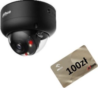 Kamera IP Dahua IPC-HDBW3849E-AS-IL-0280B Black