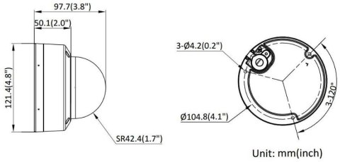Kamera IP Hikvision DS-2CD1121G2-LIU 2.8mm PL