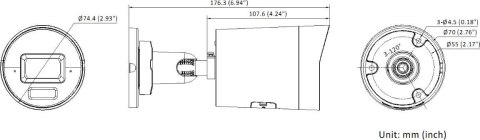 Kamera IP Hikvision 16MP DS-2CD20166G3-IUY/SL(2.8mm)/eFO-STDBLACK