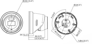 Kamera IP Hikvision 16MP DS-2CD23166G3-IS2UY/SL(2.8mm)(eF)
