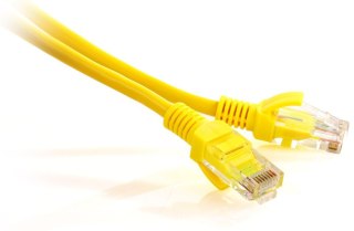 PATCHCORD SKRĘTKA GETFORT CAT.5E UTP 3m żółty