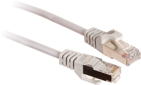 PATCHCORD SKRĘTKA GETFORT CAT.6 FTP 0,25m szary