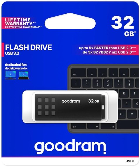 Pendrive Goodram UME3 32GB USB 3.0 Czarny