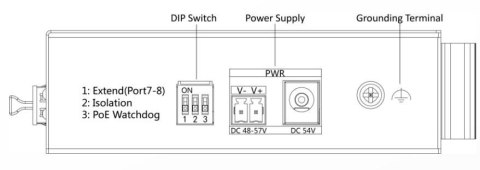 SWITCH HIKVISION DS-3T0510HP-E/HS