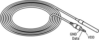 Shelly Temp. Sensor DS18B20 3.5mm jack