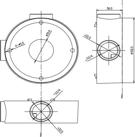 UCHWYT HIKVISION DS-1260ZJ
