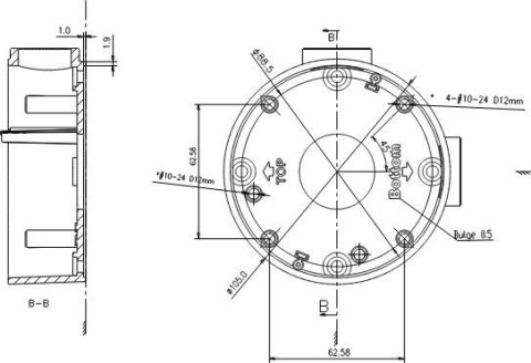 UCHWYT HIKVISION DS-1260ZJ