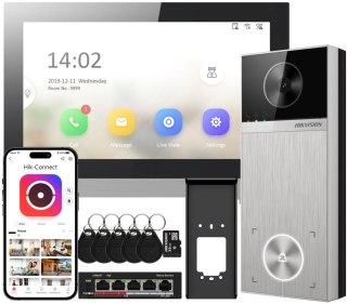 Zestaw wideodomofonowy DS-KIS613-S