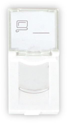 ADAPTER GETFORT 1 MOD 1XRJ45 MOSAIC 22.5x45mm