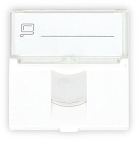 ADAPTER GETFORT 2 MOD 1XRJ45 MOSAIC 45x45mm