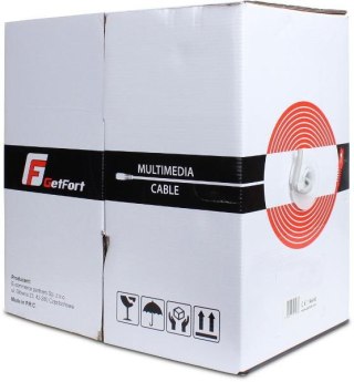 KABEL SKRĘTKA GETFORT CAT.5E F/UTP PVC 305m