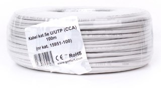 KABEL SKRĘTKA GETFORT CAT.5E U/UTP CCA 100m