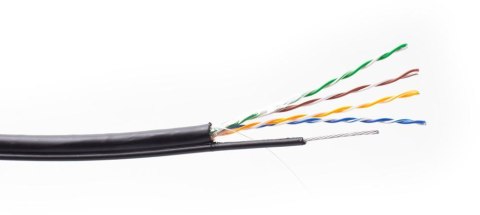 KABEL SKRĘTKA GETFORT CAT.5E U/UTP UV SUCHY Z LINKĄ NOŚNĄ 305m