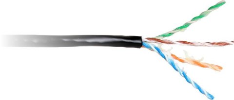 KABEL SKRĘTKA GETFORT CAT.5E U/UTP UV ŻELOWANY 500m