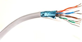 KABEL SKRĘTKA GETFORT CAT.6 F/UTP PVC szary 305m