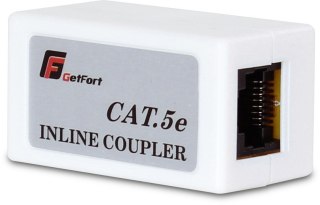 ŁĄCZNIK RJ45 GETFORT CAT.5e (beczka) RJ45-G / RJ45-G
