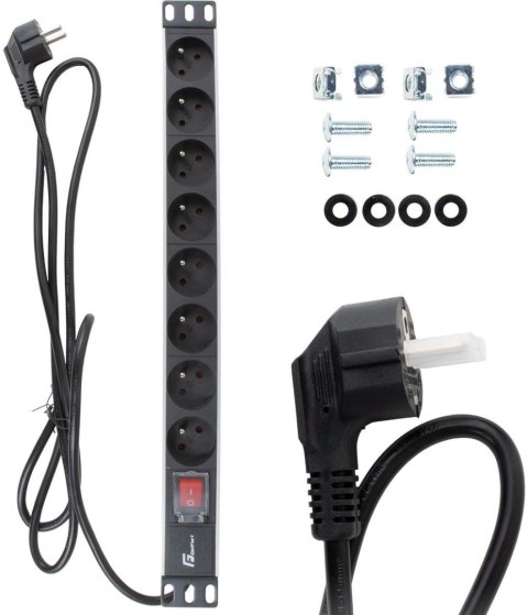 LISTWA ZASILAJĄCA RACK 19 CALI GETFORT LGF-08-Z