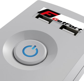 Listwa zasilająca antyprzepięciowa Getfort 5P 5m Szara USB
