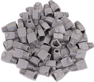 OSŁONA GUMOWA GETFORT NA ZŁĄCZA RJ45 SZARA (50SZT)