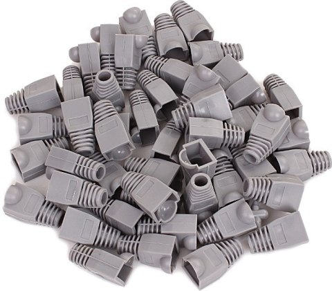 OSŁONA GUMOWA GETFORT NA ZŁĄCZA RJ45 SZARA (50SZT)