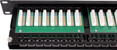 PATCH PANEL UTP CAT.5E 48 PORTÓW PGF-5EUTP48-B9 GETFORT