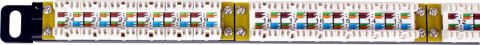 PATCH PANEL UTP CAT.6 24 PORTY 0.5U PGF-6UTP24-B7 GETFORT