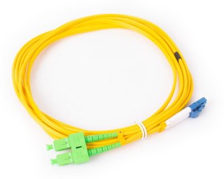 PATCHCORD ŚWIATŁOWODOWY GETFORT SM SC/APC-LC/UPC DUPLEX 3M