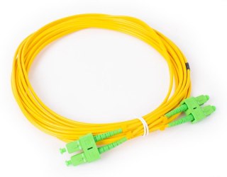 PATCHCORD ŚWIATŁOWODOWY GETFORT SM SC/APC-SC/APC DUPLEX 5M