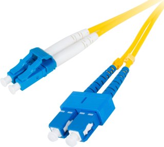 PATCHCORD ŚWIATŁOWODOWY GETFORT SM SC/UPC-LC/UPC DUPLEX 1M