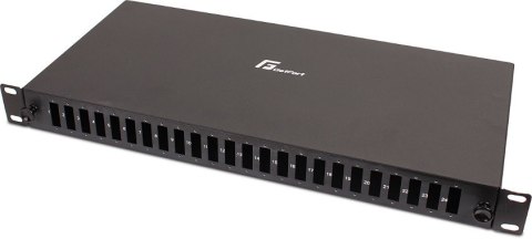 PRZEŁĄCZNICA ŚWIATŁOWODOWA GETFORT 1U 19 Cali 24xSC DUPLEX STAŁA