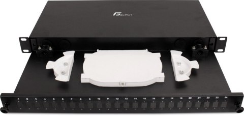 PRZEŁĄCZNICA ŚWIATŁOWODOWA GETFORT 1U 19 Cali 24xSC SIMPLEX STAŁA