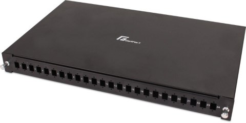 PRZEŁĄCZNICA ŚWIATŁOWODOWA GETFORT 1U 19 Cali 24xSC SIMPLEX Z SZYNAMI