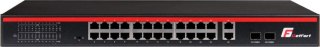 SWITCH POE GETFORT 24FE+2GE+2SFP 250W