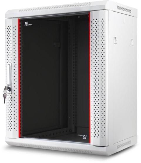 SZAFA RACK GETFORT 19 CALI 12U 600X450 WISZĄCA SZARA